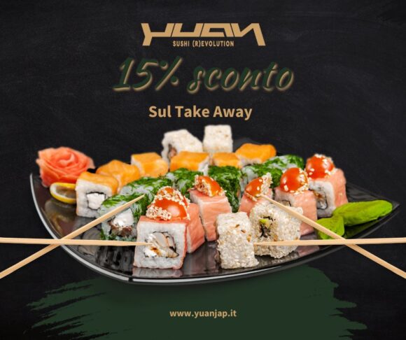 Sconto del 15% su Take away